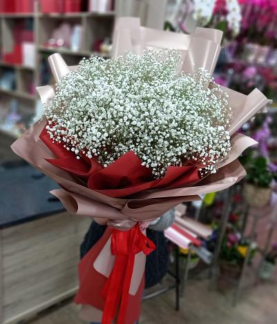 Букет цветов из: Гипсофила в Сальске