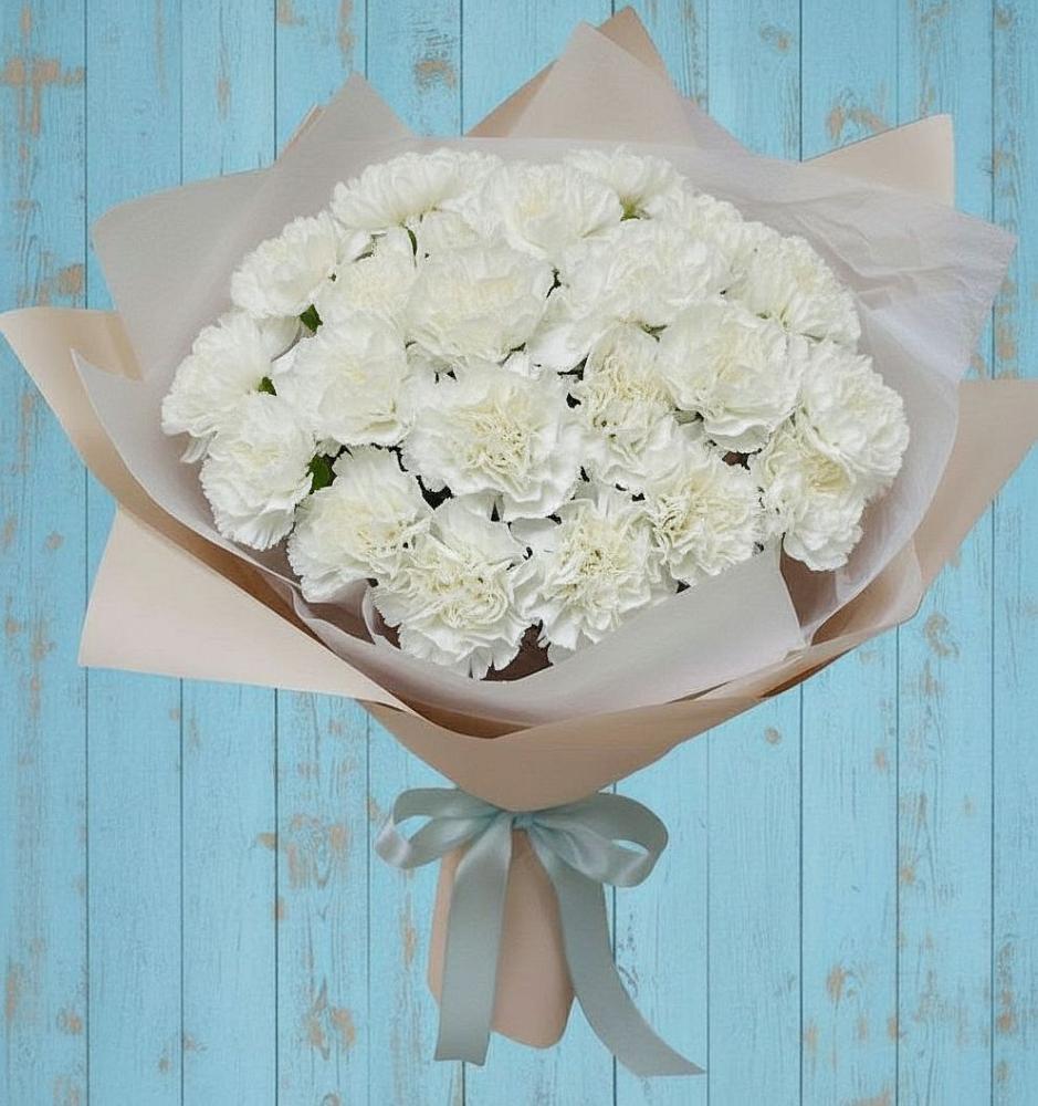 Букет цветов из: Гвоздики в Сальске