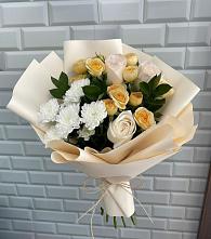 Букет цветов из:  Розы и Хризантемы #REPLACE_PRED# Сальске