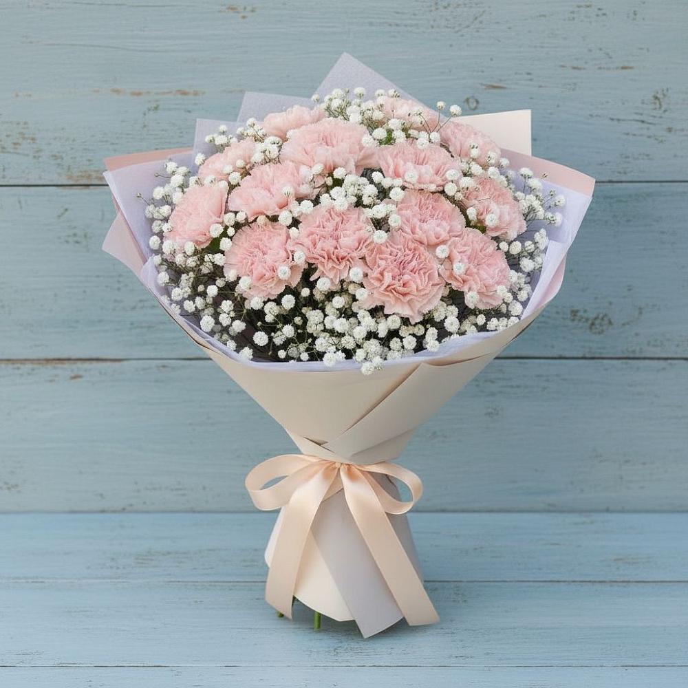 Букет цветов из: Гвоздики в Сальске