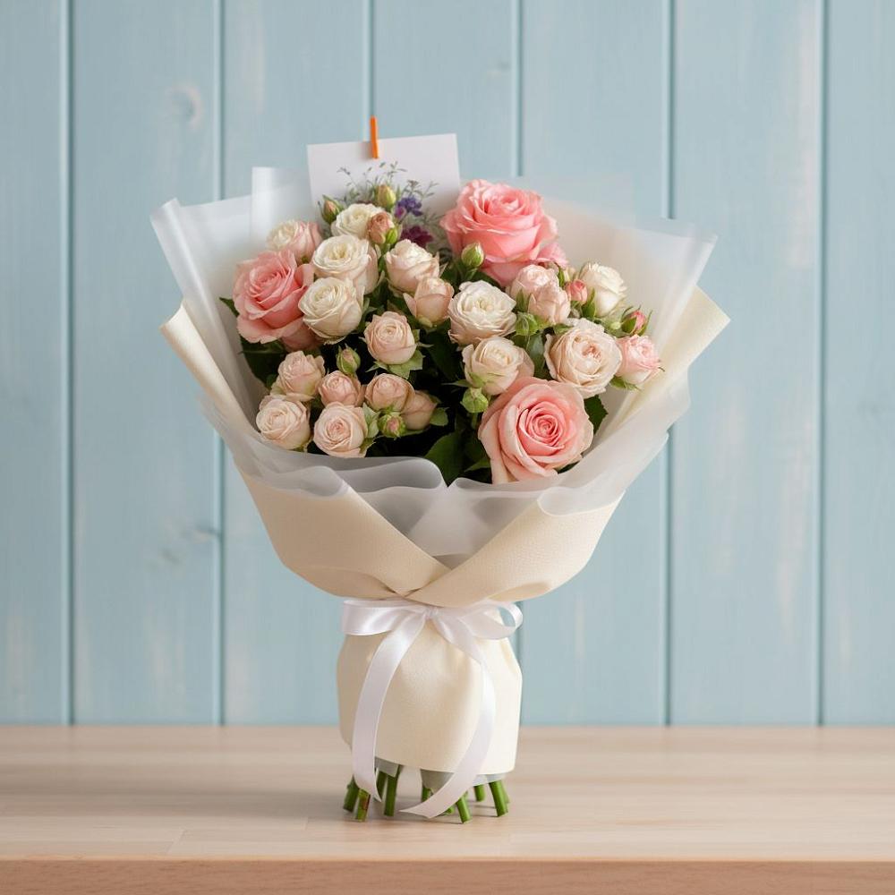 Букет цветов из: Розы в Сальске