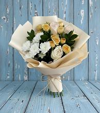 Букет цветов из:  Розы и Хризантемы #REPLACE_PRED# Сальске