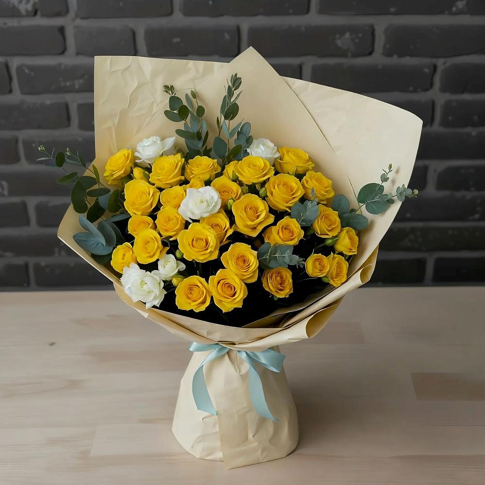 Букет цветов из: Розы в Сальске