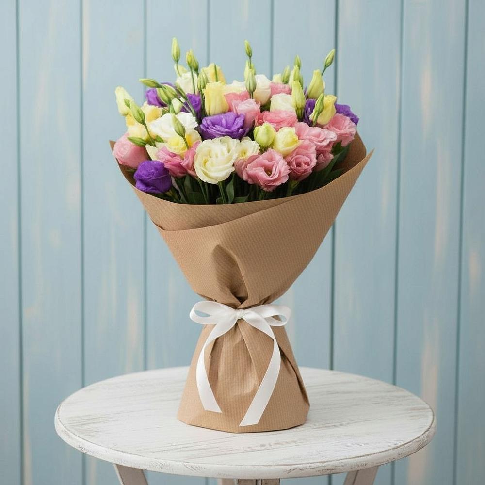 Букет цветов из: Лизиантусы в Сальске