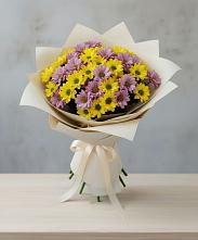 Букет цветов из:  Хризантемы #REPLACE_PRED# Сальске