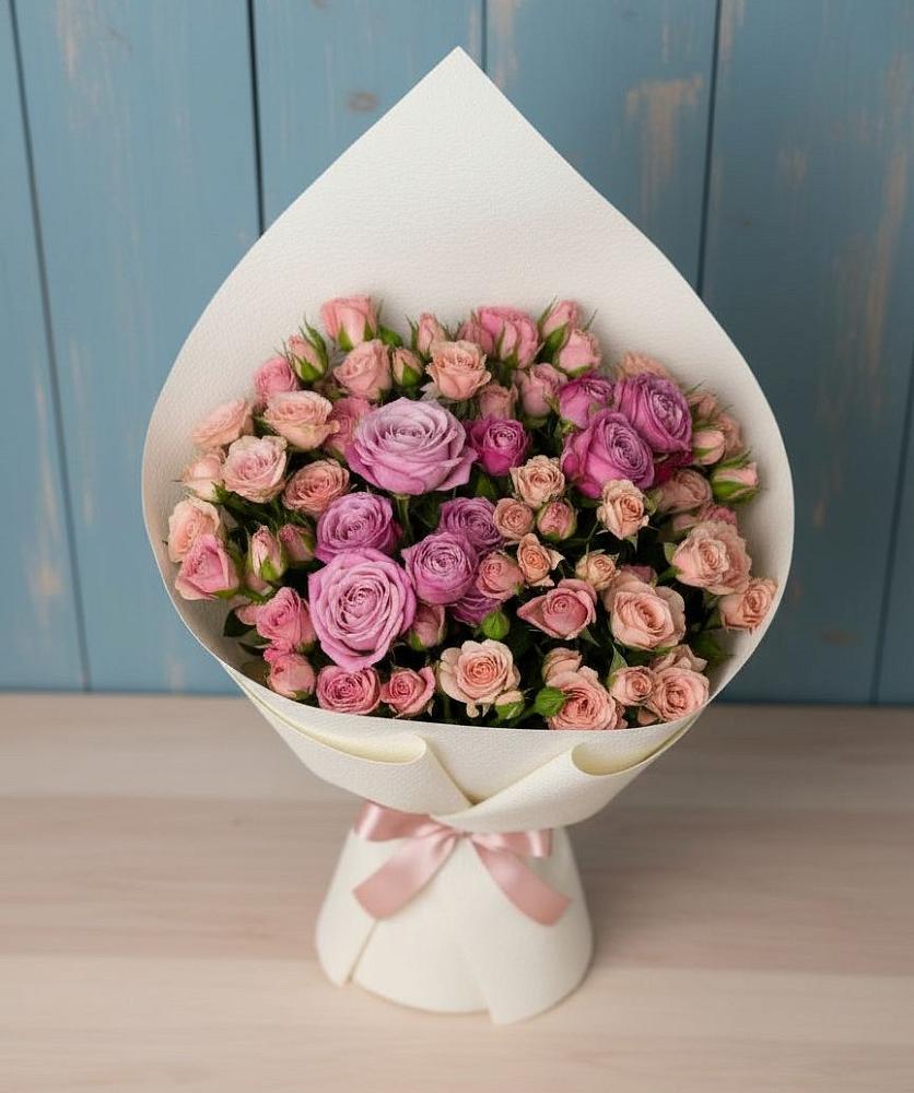 Букет цветов из: Розы в Сальске