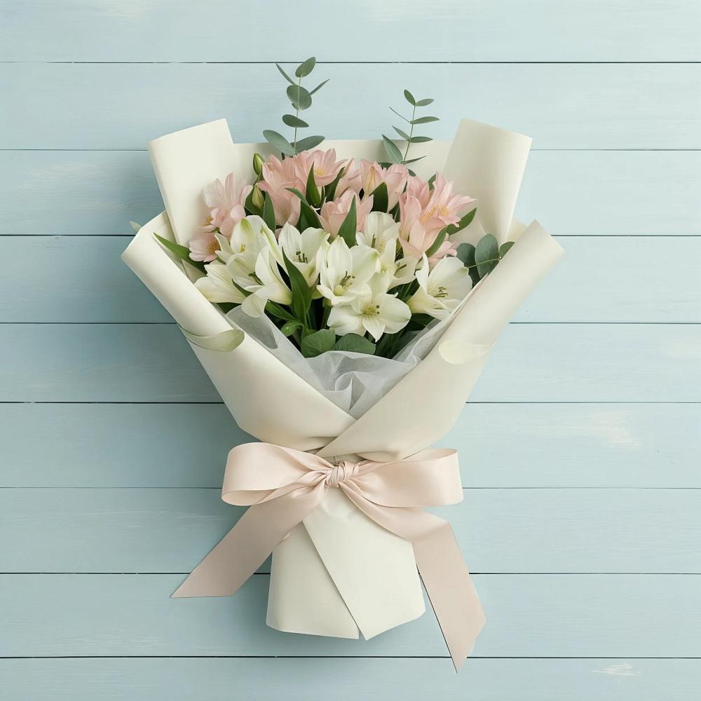 Букет цветов из: Альстромерии в Сальске