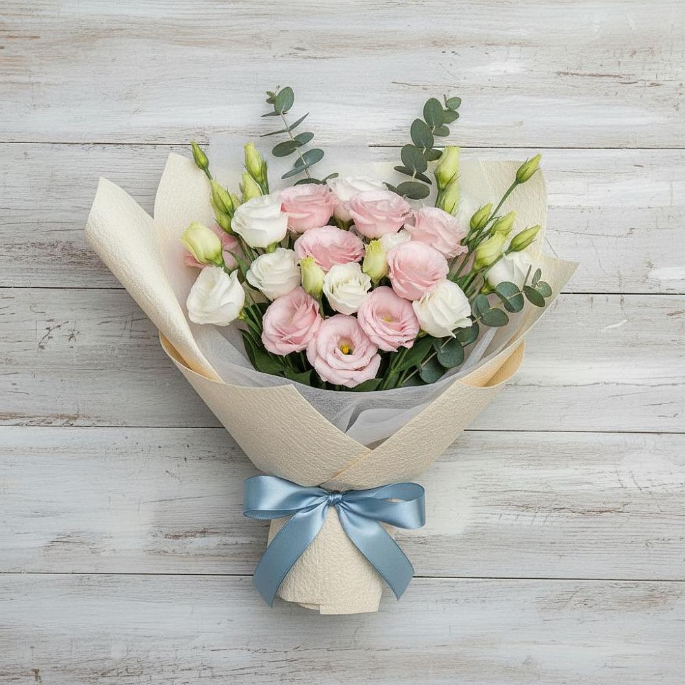 Букет цветов из: Лизиантусы в Сальске